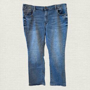 Sonoma Goods for Life Low Rise Boot Cut denim jeans size 22 30" inseam Y2K style